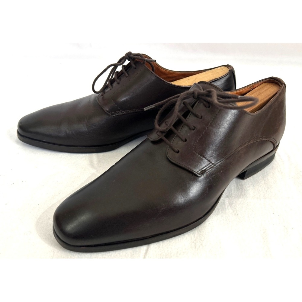 Wolf and Shepherd Bannister‎ Derby Leather Shoes Men's Size 8 Brown